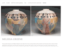 Tablet Screenshot of melissagreene.com